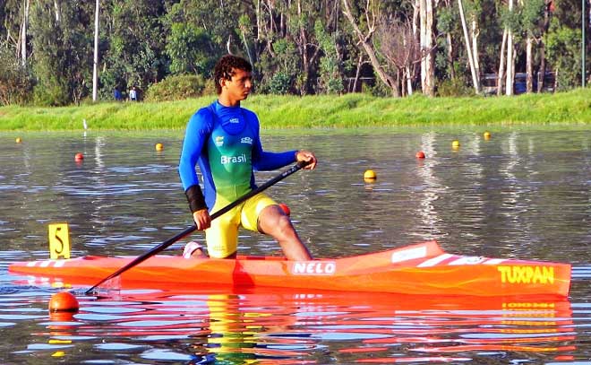 O canoísta Isaquias Queiroz surpreendeu pelos ótimos resultados nas etapas da Copa do Mundo mesmo com pouca experiência / Foto: Divulgação